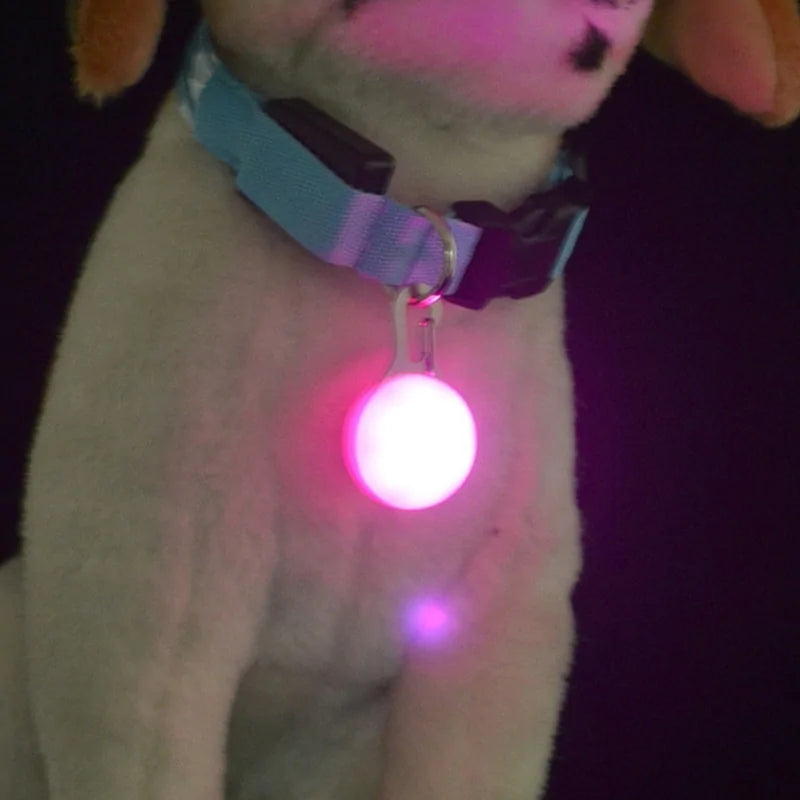 LED Pet Collar Pendant for Night Safety