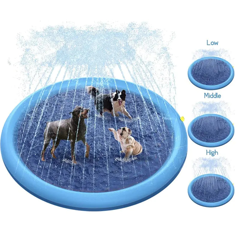 Summer Pet Toy Splash Sprinkler Pad