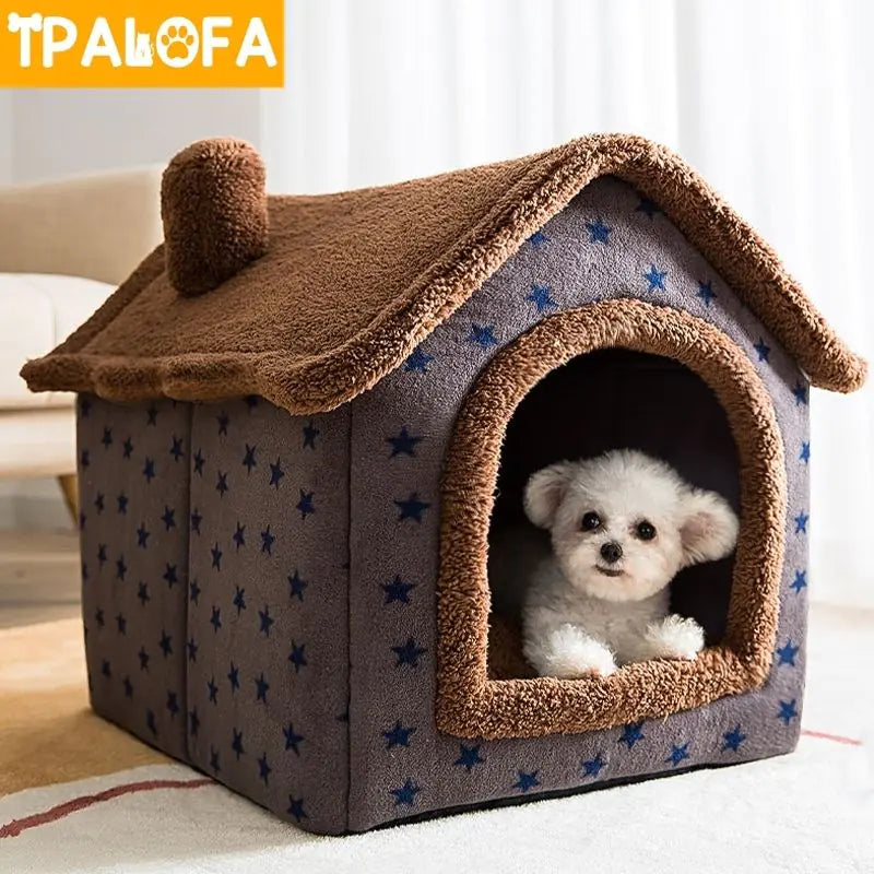 Soft Winter Pet Bed House