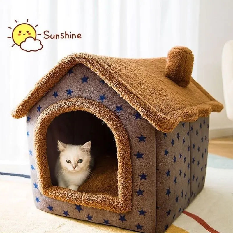 Soft Winter Pet Bed House