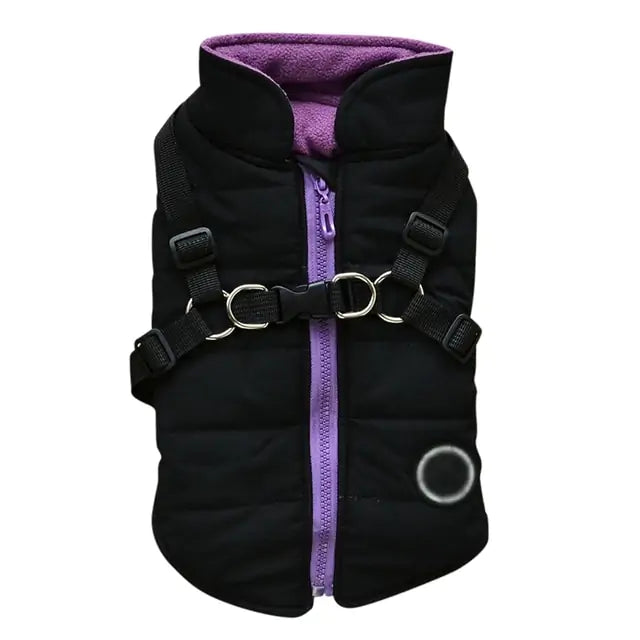 Waterproof Pet Coat with Harness